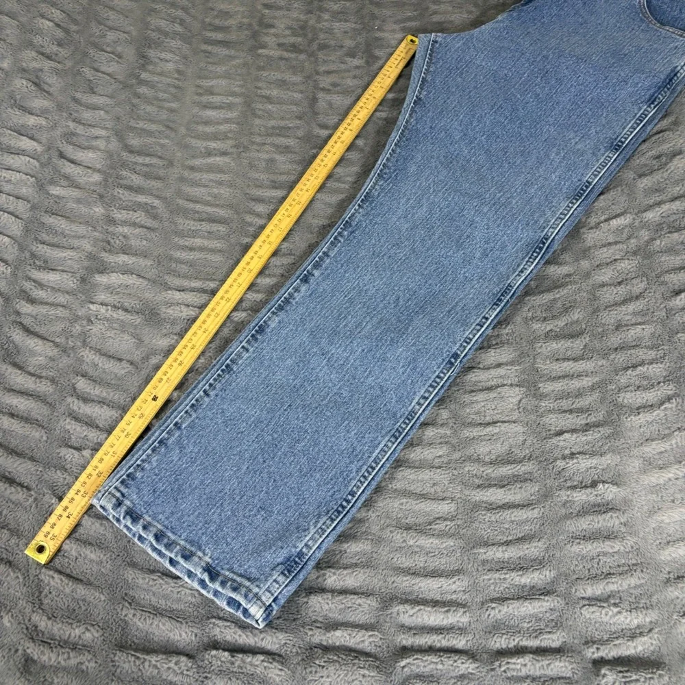 Wrangler 47 Advanced Comfort Regular Fit Straight Leg Jeans Blue 40x34 47MACSB